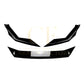 V Style Gloss Black Front Splitter for BMW F90 M5 21-24-Carbon Factory