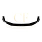 V Style Gloss Black Front Splitter for BMW F90 M5 21-24-Carbon Factory
