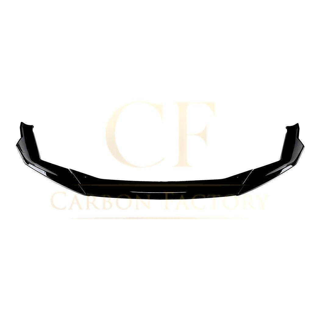 V Style Gloss Black Front Splitter for BMW F90 M5 21-24-Carbon Factory