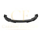 V Style Gloss Black Front Splitter for BMW G01 X3 IX3 G02 X4 LCI 22-25-Carbon Factory