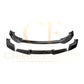 V Style Gloss Black Front Splitter for BMW G01 X3 IX3 G02 X4 LCI 22-25-Carbon Factory