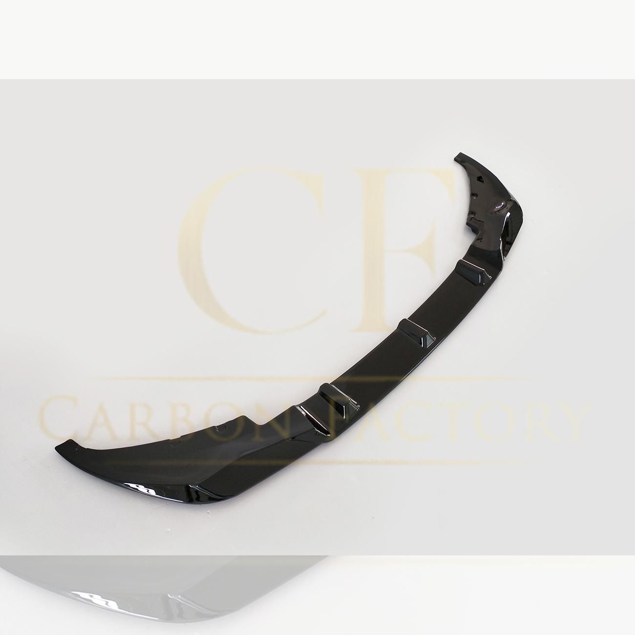 V Style Gloss Black Front Splitter for BMW G11 G12 7 Series LCI 20-23-Carbon Factory