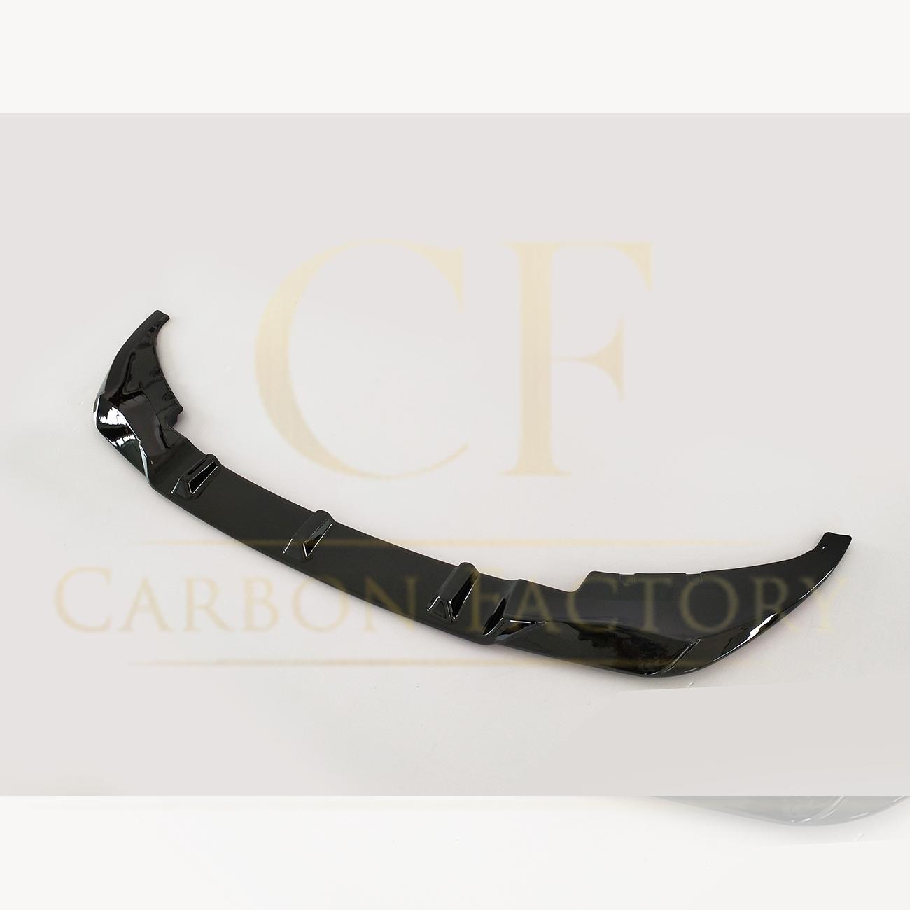 V Style Gloss Black Front Splitter for BMW G11 G12 7 Series LCI 20-23-Carbon Factory