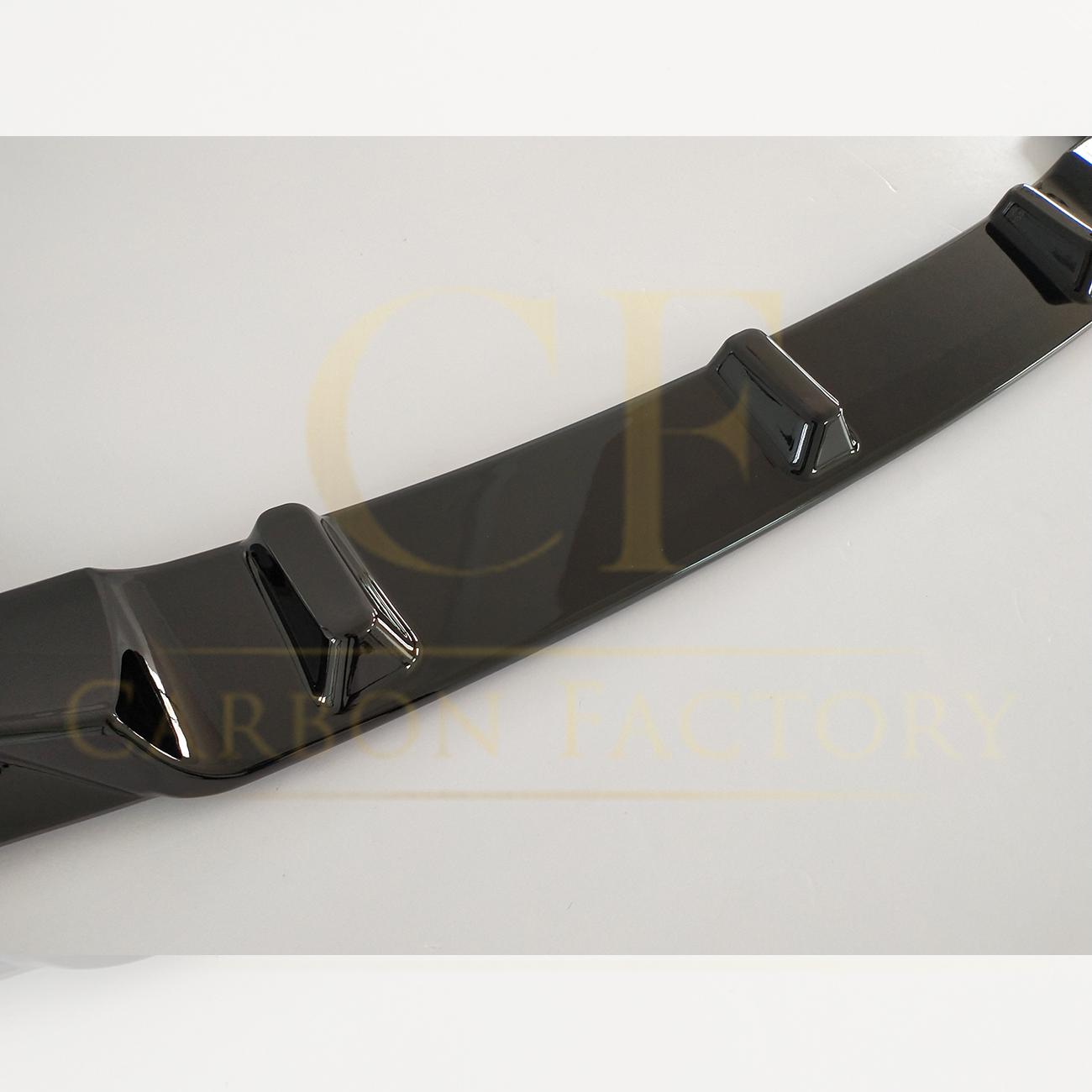 V Style Gloss Black Front Splitter for BMW G11 G12 7 Series LCI 20-23-Carbon Factory