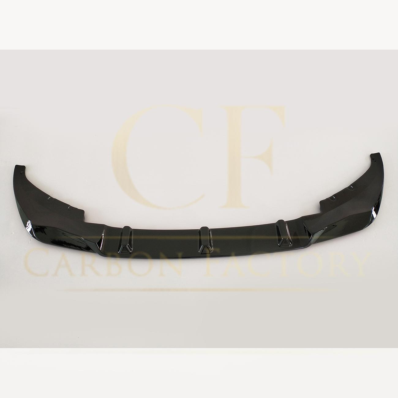V Style Gloss Black Front Splitter for BMW G11 G12 7 Series LCI 20-23-Carbon Factory