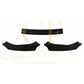 V Style Gloss Black Front Splitter for VW Golf MK7 MK7.5 GTI / R 13-20-Carbon Factory