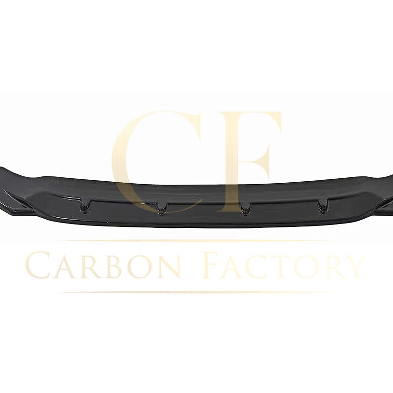 V Style Gloss Black Front Splitter for VW Golf MK8 GTI Clubsport 21-23-Carbon Factory