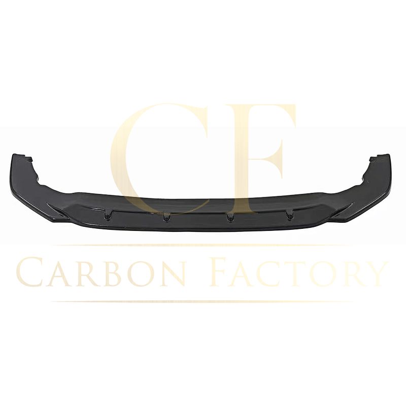 V Style Gloss Black Front Splitter for VW Golf MK8 GTI Clubsport 21-23-Carbon Factory