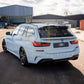 V Style Gloss Black Mid Spoiler for BMW G21 3 Series G81 M3 19-Present-Carbon Factory