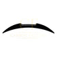 V Style Gloss Black Mid Spoilers for BMW E71 X6 08-14-Carbon Factory