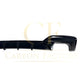 V Style Gloss Black Rear Diffuser Quad Exhaust for BMW 6 Series F06 F12 F13 M Sport 12-17-Carbon Factory