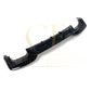 V Style Gloss Black Rear Diffuser Quad Exhaust for BMW 6 Series F06 F12 F13 M Sport 12-17-Carbon Factory