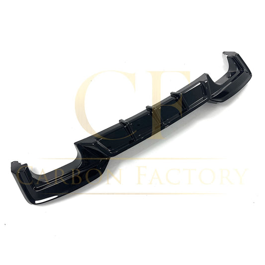 V Style Gloss Black Rear Diffuser Quad Exhaust for BMW 6 Series F06 F12 F13 M Sport 12-17-Carbon Factory