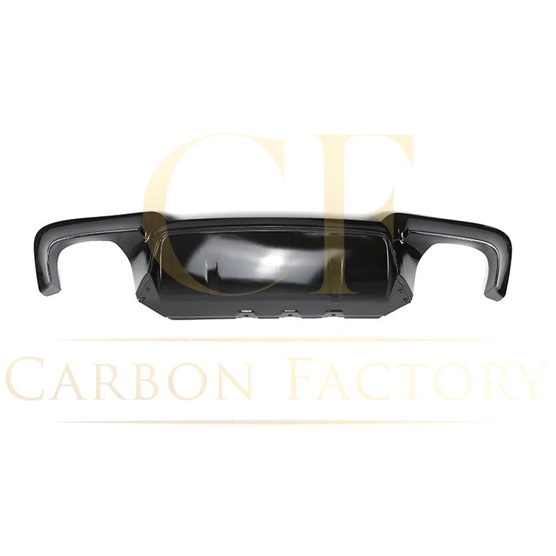 V Style Gloss Black Rear Diffuser for BMW F10 M5 10-17-Carbon Factory
