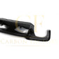 V Style Gloss Black Rear Diffuser for BMW F10 M5 10-17-Carbon Factory