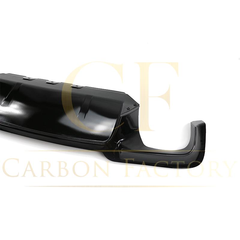 V Style Gloss Black Rear Diffuser for BMW F10 M5 10-17-Carbon Factory