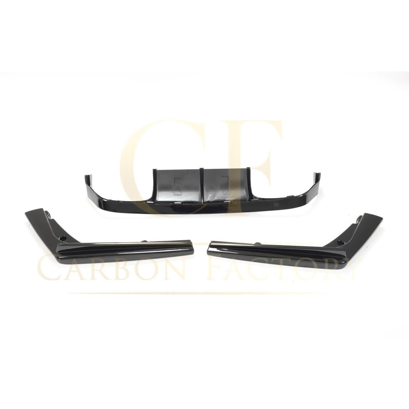 V Style Gloss Black Rear Diffuser for BMW F80 M3 F82 F83 M4 14-20 - Carbon Factory
