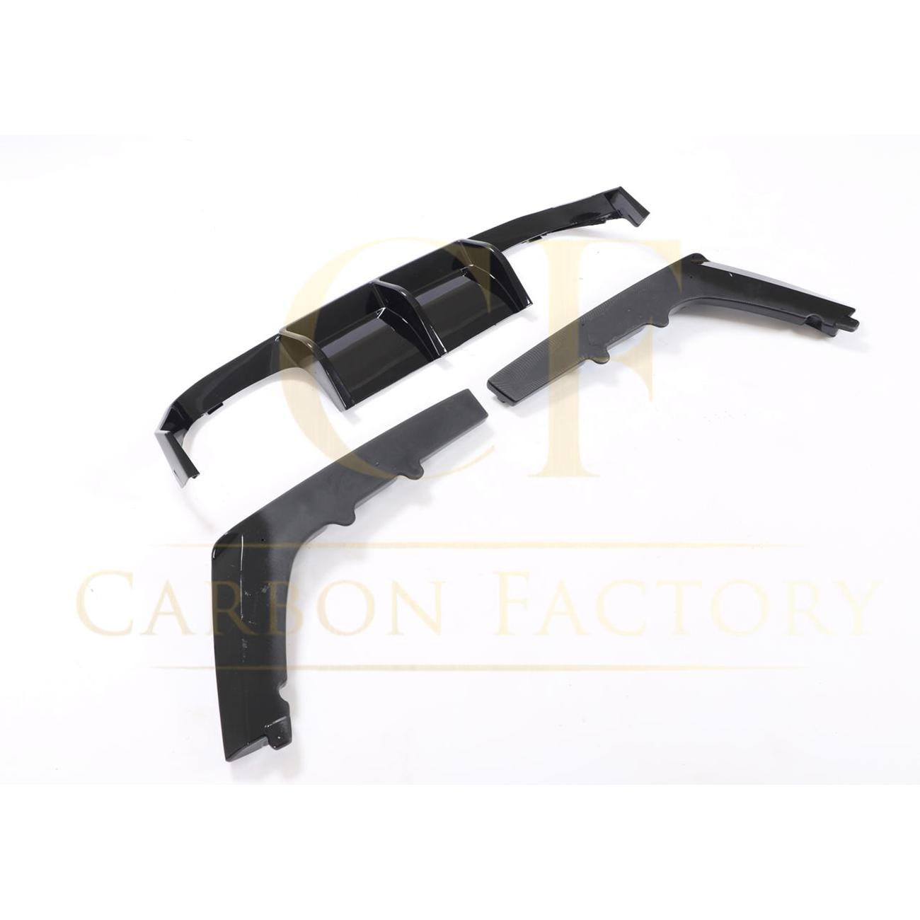 V Style Gloss Black Rear Diffuser for BMW F80 M3 F82 F83 M4 14-20-Carbon Factory