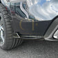V Style Gloss Black Rear Diffuser for BMW G05 X5 19-25-Carbon Factory