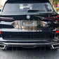 V Style Gloss Black Rear Diffuser for BMW G05 X5 19-25-Carbon Factory