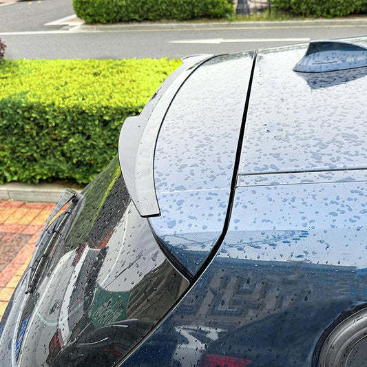 V Style Gloss Black Roof Spoiler for BMW F20 F21 1 Series 11-19-Carbon Factory