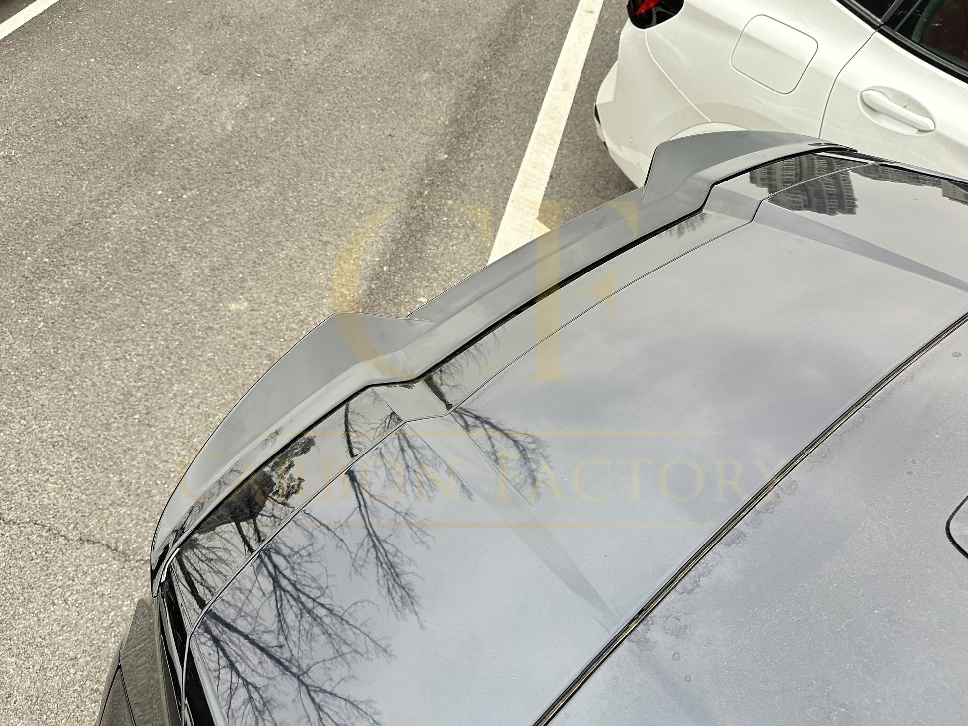 V Style Gloss Black Side Roof Spoiler for BMW G45 X3 25-Present-Carbon Factory