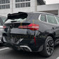 V Style Gloss Black Side Roof Spoiler for BMW G45 X3 25-Present-Carbon Factory