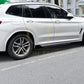 V Style Gloss Black Side Skirts for BMW G01 X3 G02 X4 18-24-Carbon Factory
