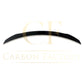 V Style Gloss Black Spoiler for Mercedes Benz W206 C Class Saloon 22-Present-Carbon Factory