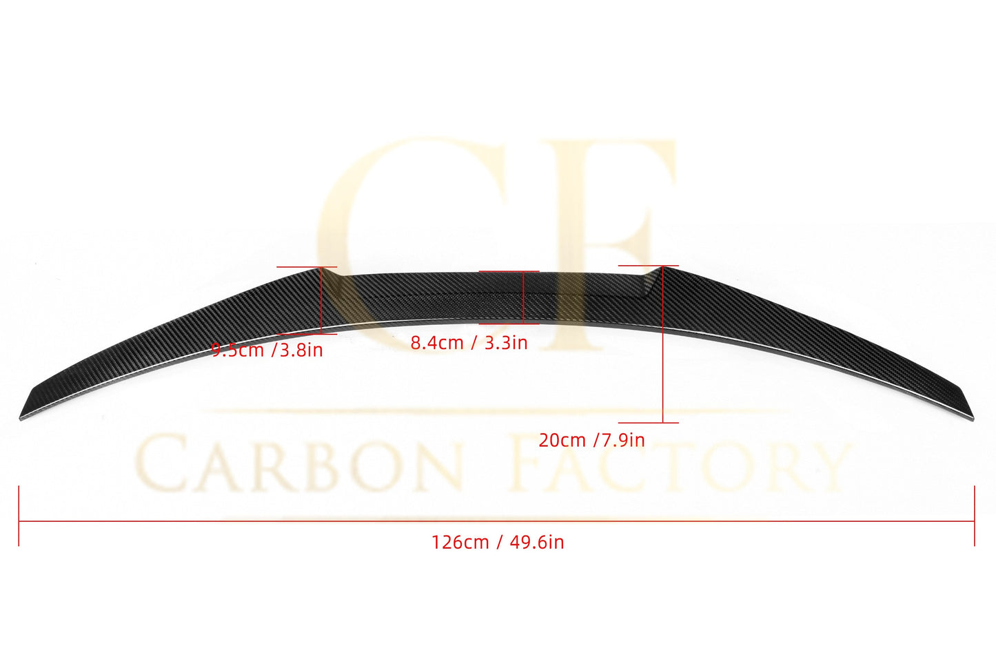 V Style Pre-Preg Carbon Fibre Boot Spoiler for Audi C8 A6 S6 19-24-Carbon Factory