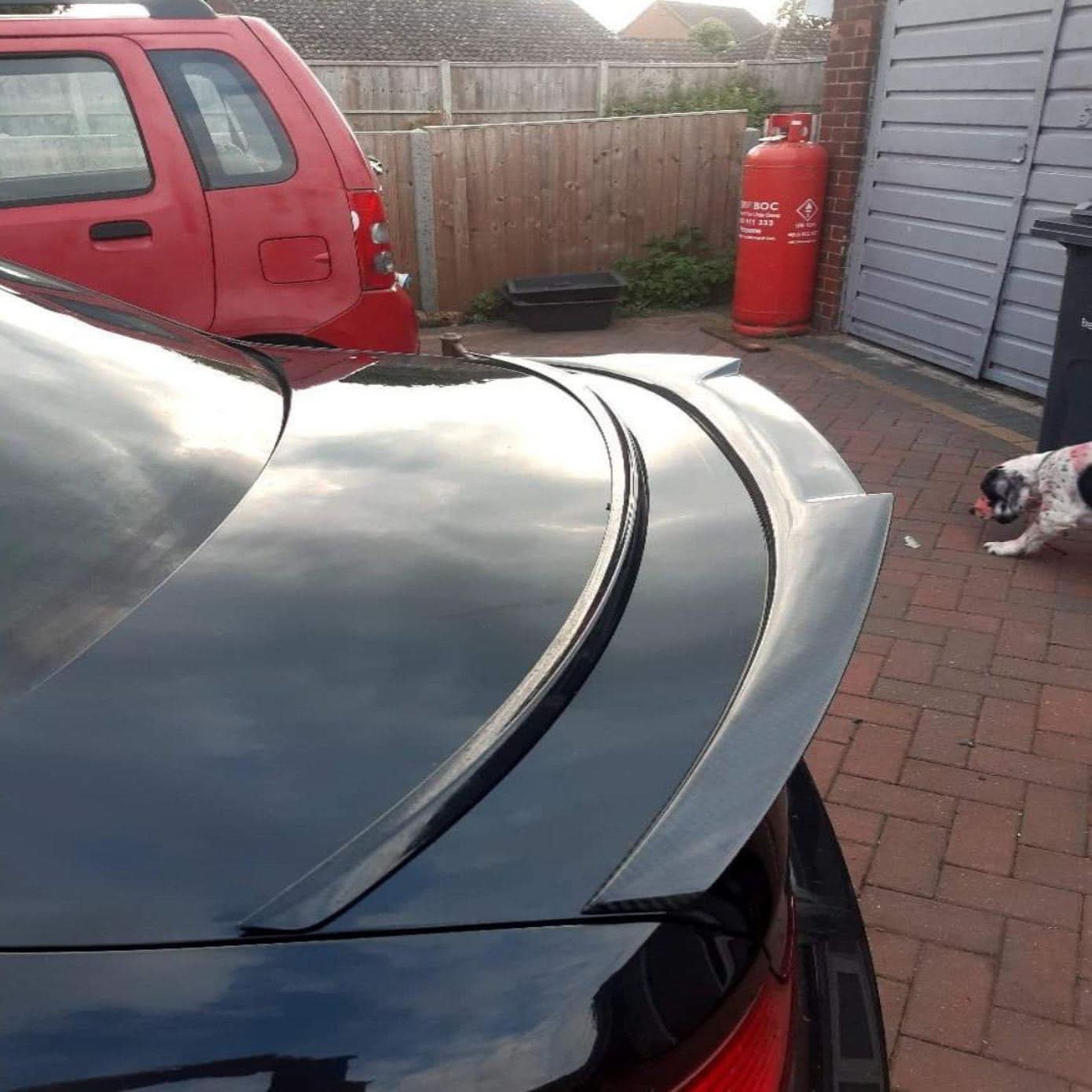 V Style Pre-Preg Carbon Fibre Boot Spoiler for BMW 1 Series E82 2007-2013 - Carbon Factory