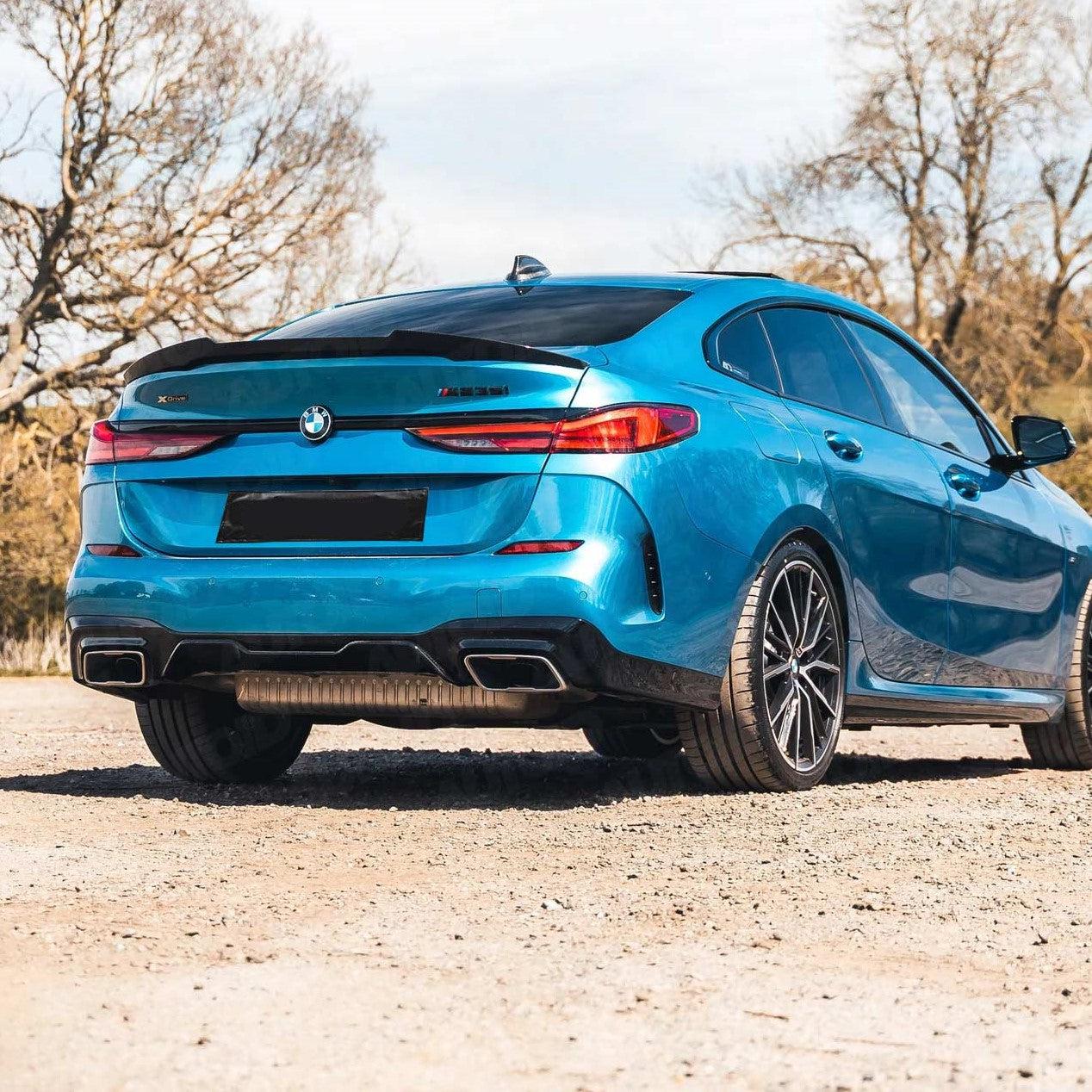 V Style Pre-Preg Carbon Fibre Boot Spoiler for BMW 2 Series F44 4 Door 21-Present-Carbon Factory
