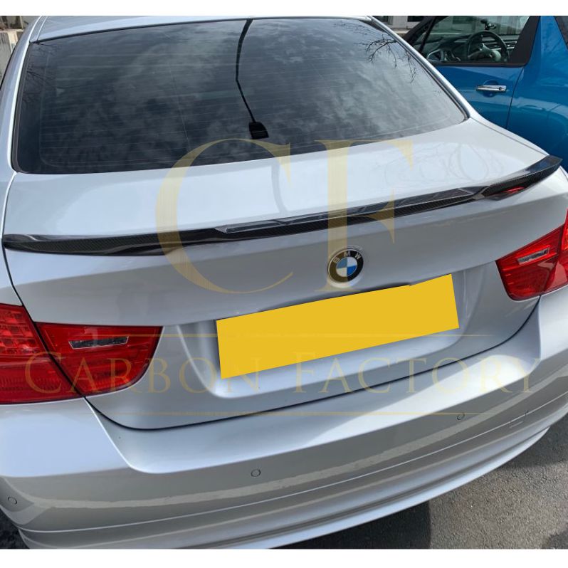 V Style Pre-Preg Carbon Fibre Boot Spoiler for BMW 3 Series E90 Saloon inc M3 07-13-Carbon Factory