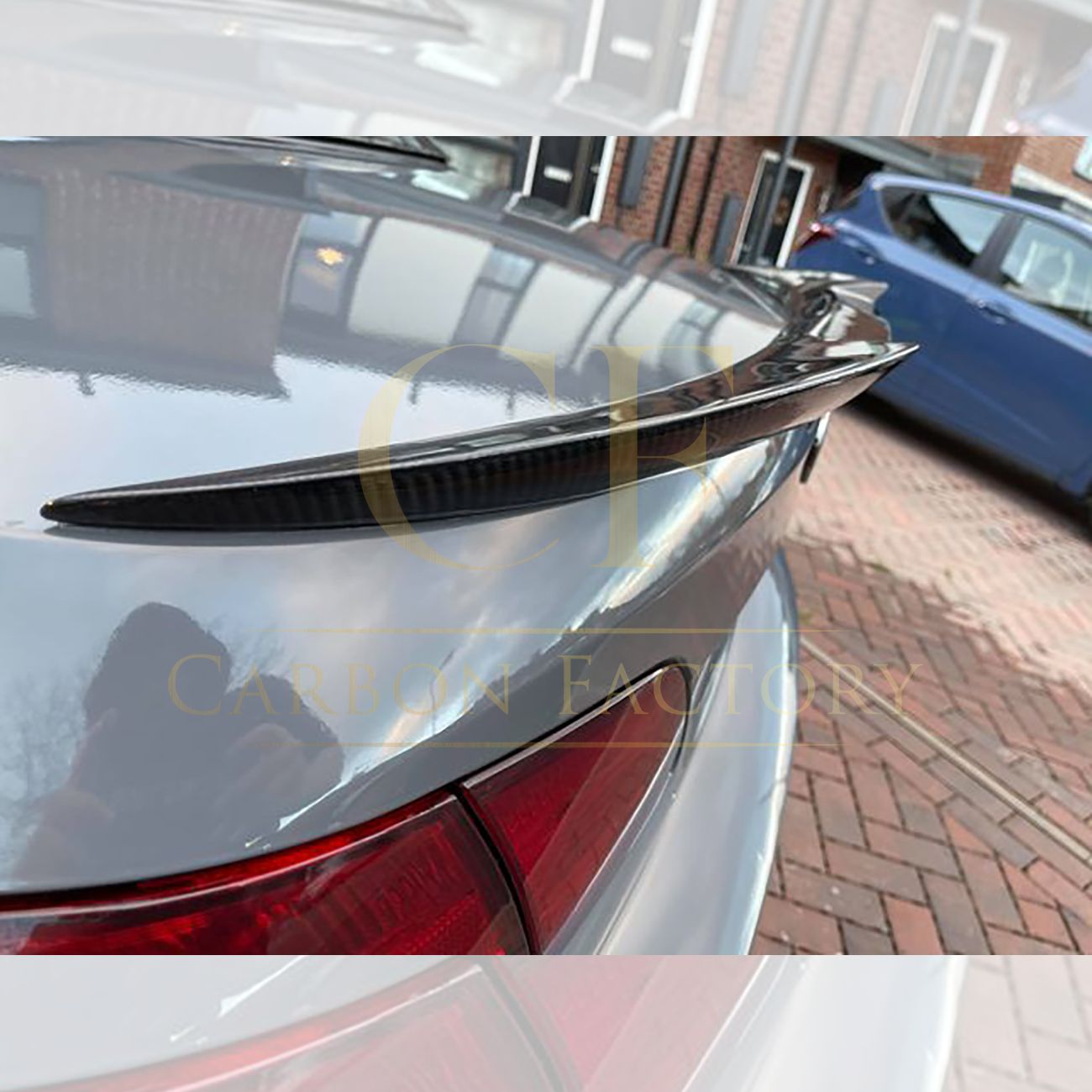 V Style Pre-Preg Carbon Fibre Boot Spoiler for BMW 3 Series E93 Convertible inc M3 07-13-Carbon Factory