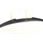 V Style Pre-Preg Carbon Fibre Boot Spoiler for BMW 4 Series F33 Convertible inc F83 M4 14-20-Carbon Factory