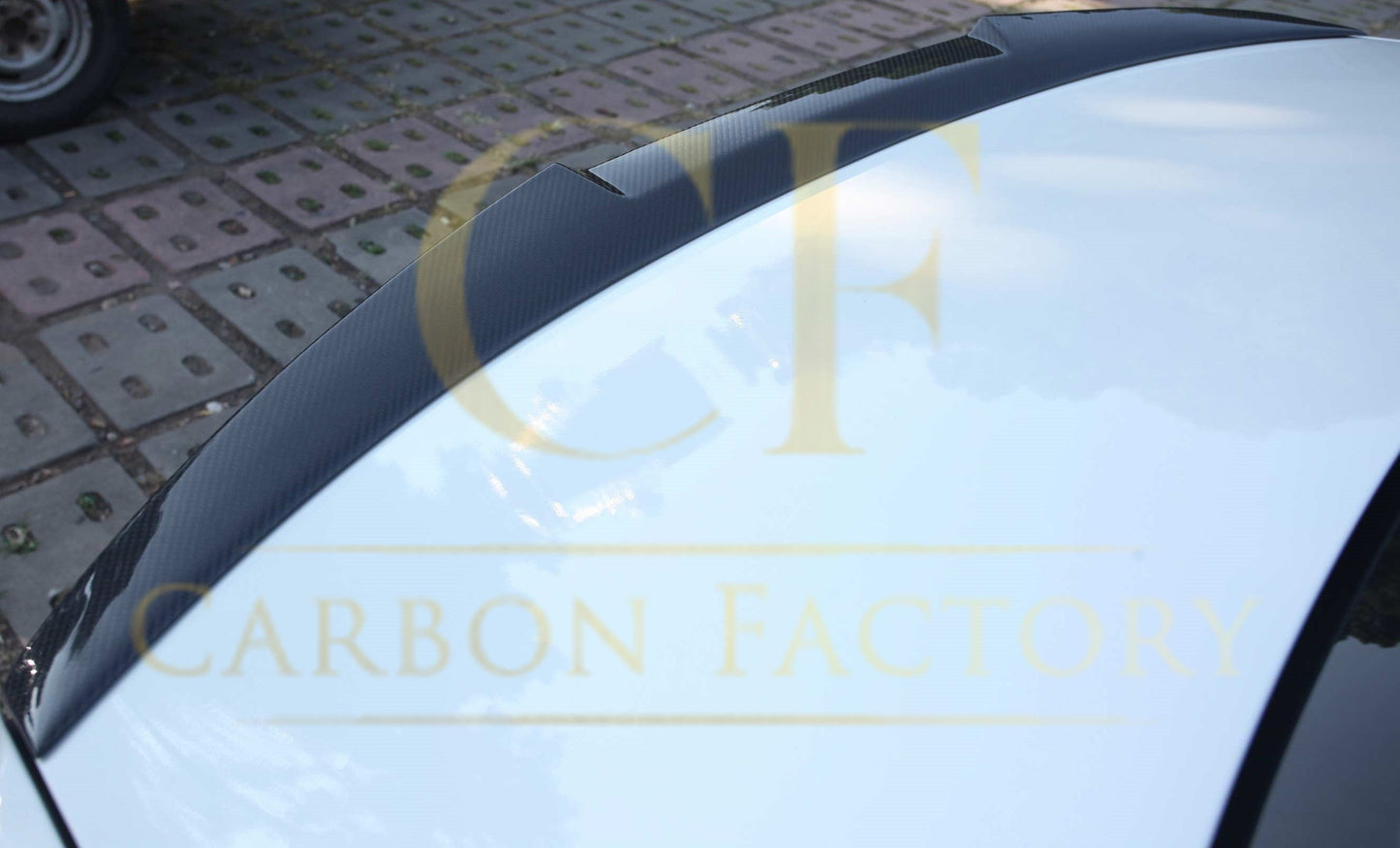 V Style Pre-Preg Carbon Fibre Boot Spoiler for BMW G30 5 Series F90 M5 17-23-Carbon Factory