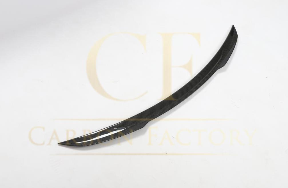 V Style Pre-Preg Carbon Fibre Boot Spoiler for Mercedes Benz W223 S Class 19-24-Carbon Factory