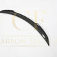 V Style Pre-Preg Carbon Fibre Boot Spoiler for Mercedes Benz W223 S Class 19-24-Carbon Factory