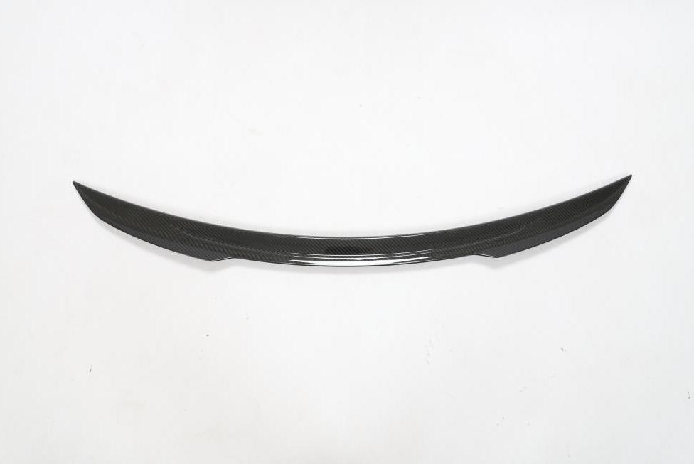 V Style Pre-Preg Carbon Fibre Boot Spoiler for Mercedes Benz W223 S Class 19-24-Carbon Factory