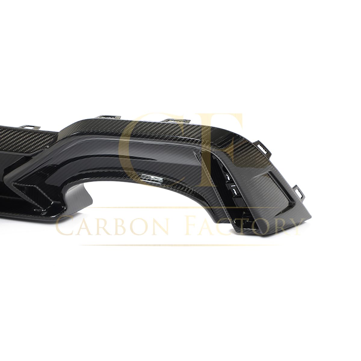 V Style Pre-Preg Carbon Fibre Diffuser for Audi C8 RS6 19-21-Carbon Factory