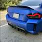 V Style Pre-Preg Carbon Fibre Diffuser for BMW G87 M2 23-Present-Carbon Factory