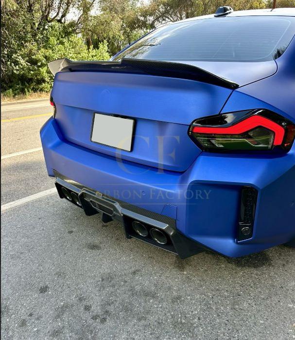 V Style Pre-Preg Carbon Fibre Diffuser for BMW G87 M2 23-Present-Carbon Factory