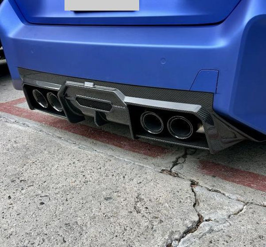 V Style Pre-Preg Carbon Fibre Diffuser for BMW G87 M2 23-Present-Carbon Factory