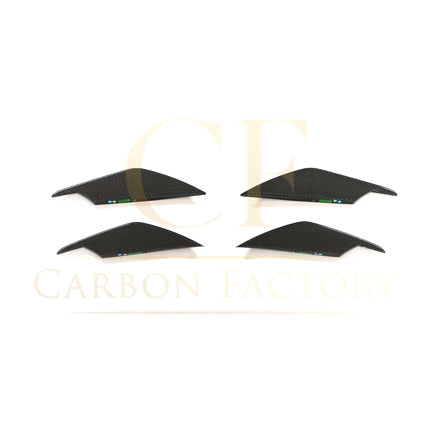V Style Pre-Preg Carbon Fibre Front Canards for BMW G80 M3 G82 G83 M4 21-Present-Carbon Factory