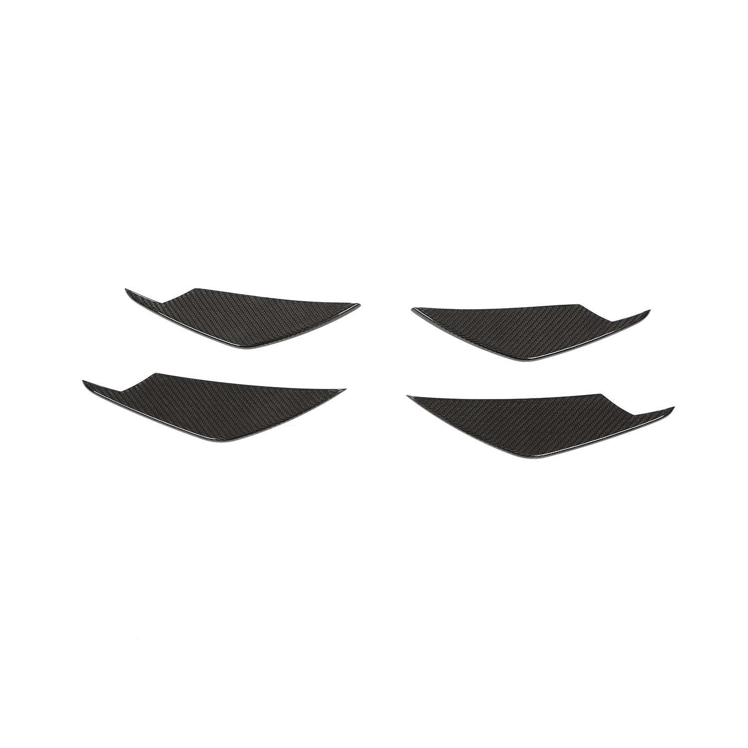 V Style Pre-Preg Carbon Fibre Front Canards for BMW G80 M3 G82 G83 M4 21-Present-Carbon Factory
