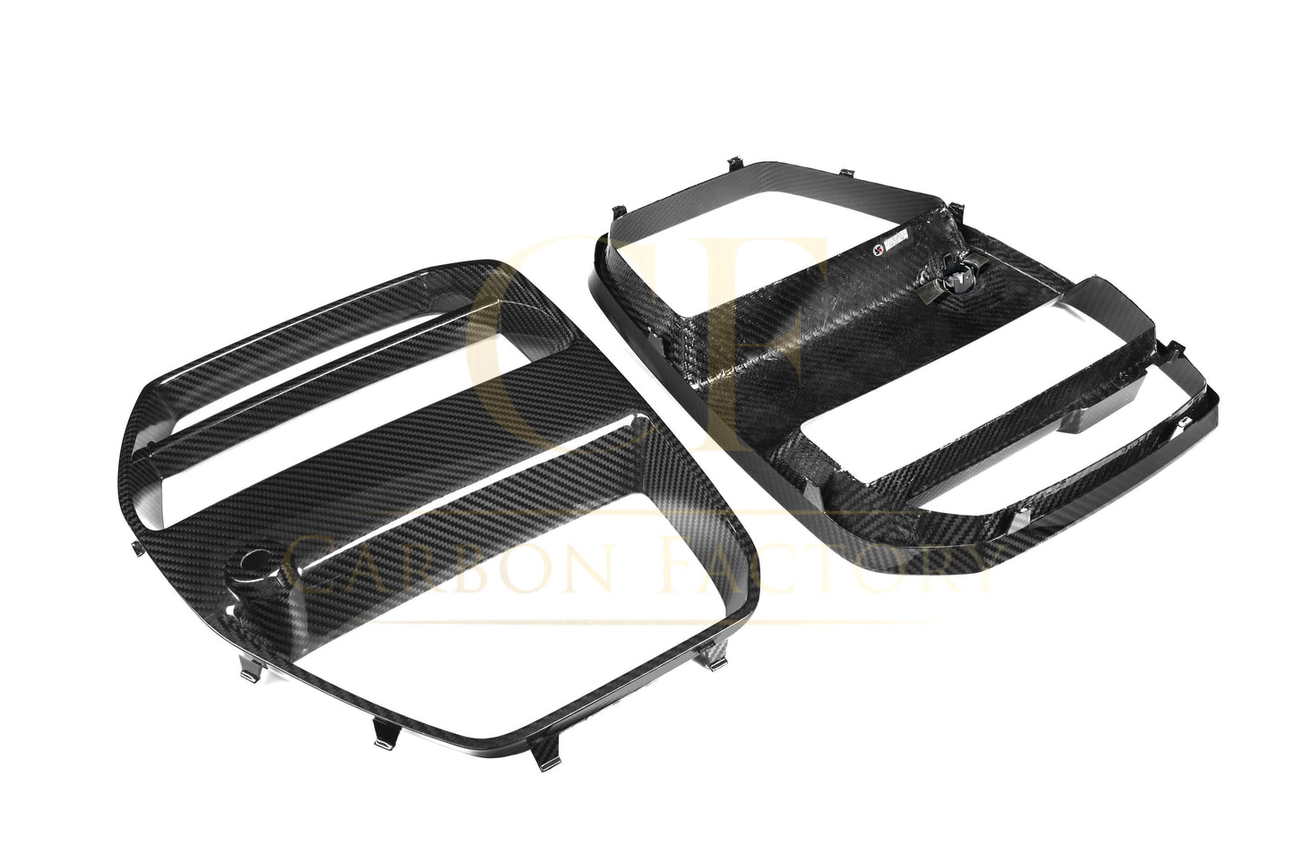V Style Pre-Preg Carbon Fibre Front Grille for BMW G80 M3 G82 G83 M4 21-25-Carbon Factory