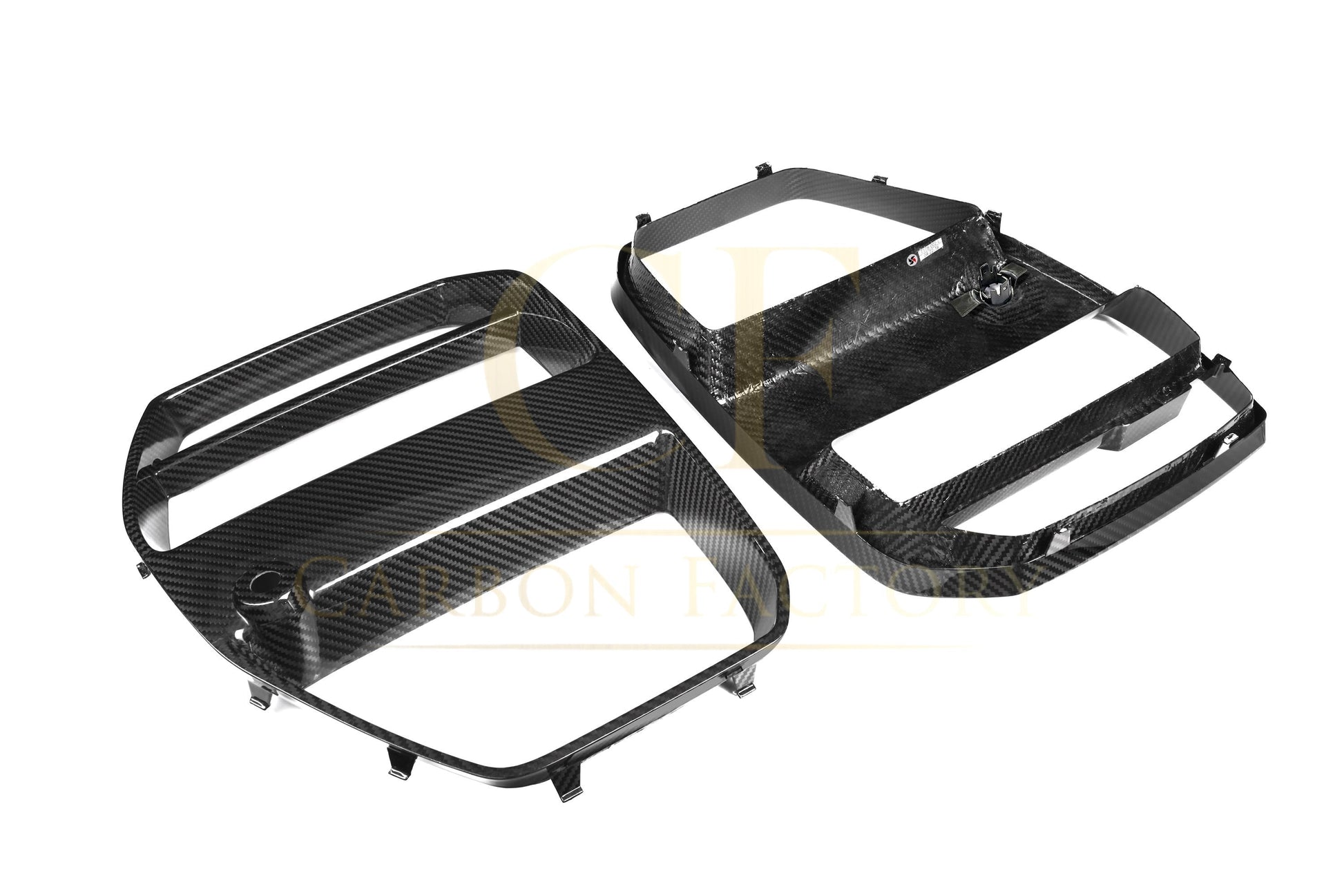 V Style Pre-Preg Carbon Fibre Front Grille for BMW G80 M3 G82 G83 M4 21-25-Carbon Factory