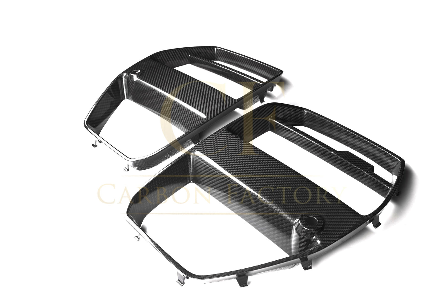 V Style Pre-Preg Carbon Fibre Front Grille for BMW G80 M3 G82 G83 M4 21-25-Carbon Factory
