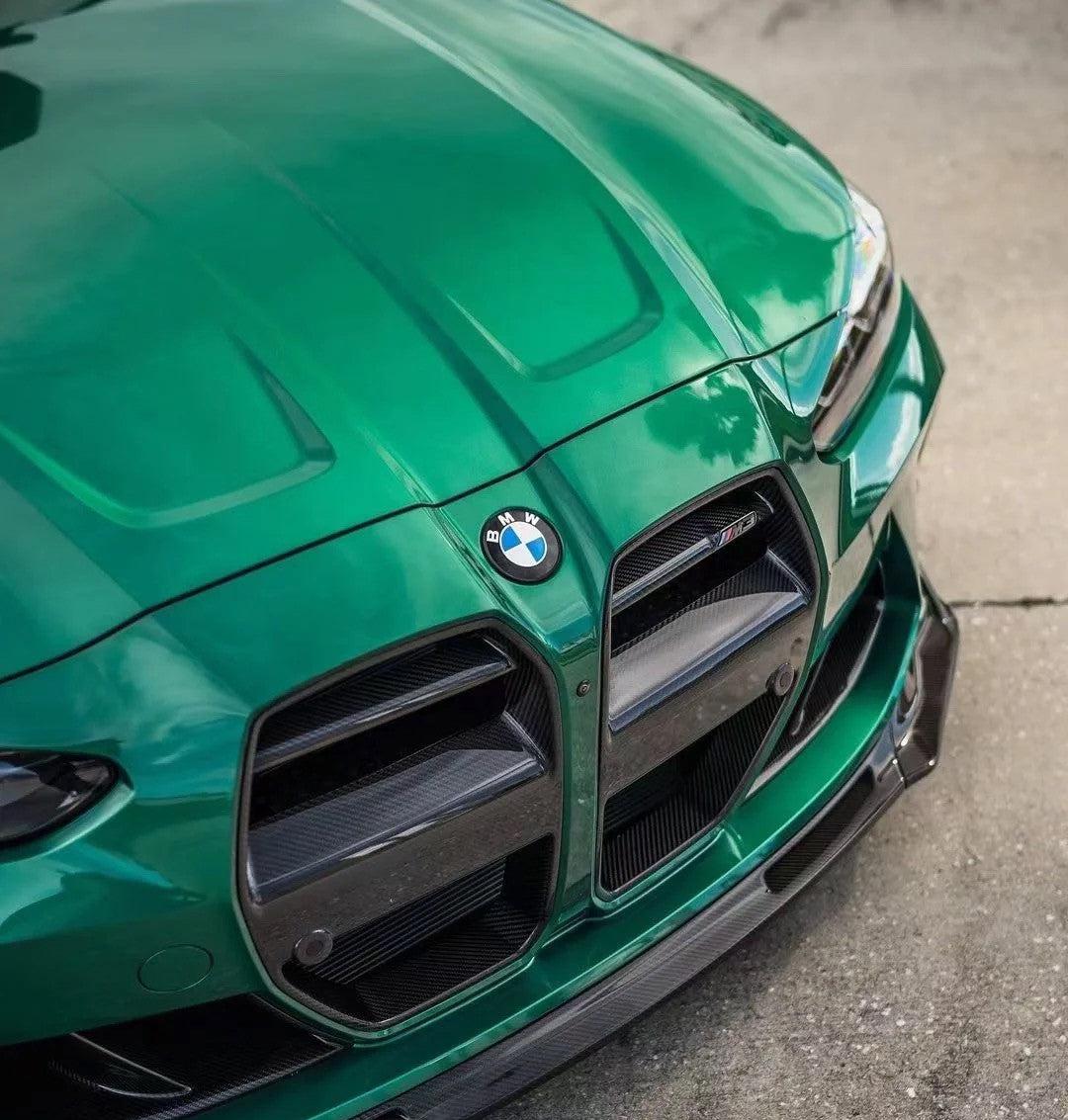 V Style Pre-Preg Carbon Fibre Front Grille for BMW G80 M3 G82 G83 M4 21-25-Carbon Factory