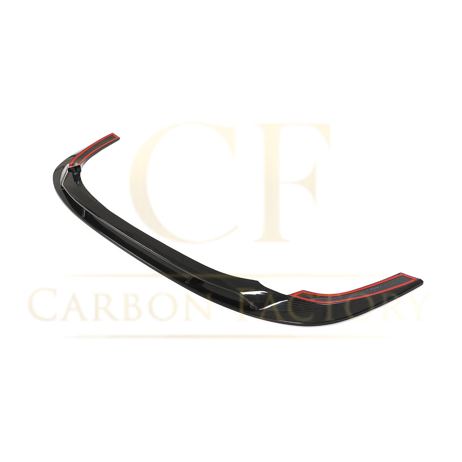 V Style Pre-Preg Carbon Fibre Front Splitter for Audi 8Y RS3 Saloon 21-23-Carbon Factory